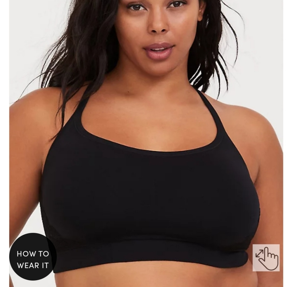 Torrid bralette and bandeau bra bundle